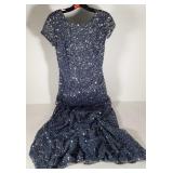 Sequin gown by Adrianna Papell , size 4
