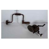 Manual grinding tool and manual screw driver.