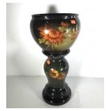 Lovely Early Jardiniere,  two pieces, see photos