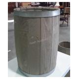 Painted Nail Keg, nice Decorators piece here, 18"
