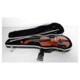 Lewis orchestra violin with bow and case