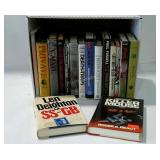 Box of books on WWII.