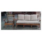 Heywood Wakefield Furniture, 2pc Living Room Set,