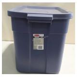 Rubbermaid Roughneck 18 Gal. Tote, w/ Lid