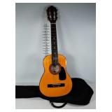 Play and Learn youth size guitar, with soft side