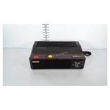 Oreck XL Professional Air Purifier, powers on.