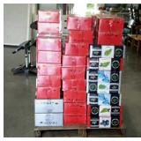 Skid full of AL FAKHAMAN TOBACCO. Fruity flavors