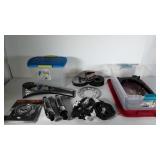 Motorcycle parts, chain, shocks, Harley-Davidson