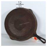 10 inch cast iron skillet. Marked on the back