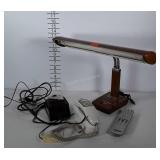 Retro industrial desk lamp (works), AT&T land