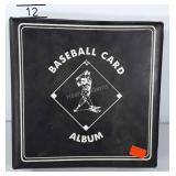 Baseball card album full of TOPPS baseball cards