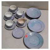 Iridescent Lusterware (17 pieces)