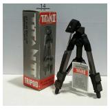 QUANTARAY Titan II tripod, new in box.