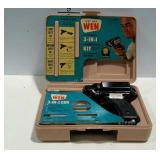 WEN electric soldering gun, with case and tips.