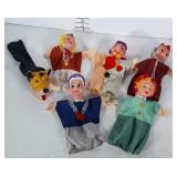 6 puppets, 3 are from the store Red Riding Hood.