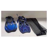 Body Glove Expanse II Fins, Mares AquaZone Wahoo