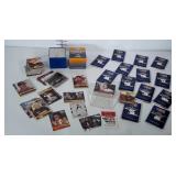 Early 1990s drag racing sports cards. Note, packs