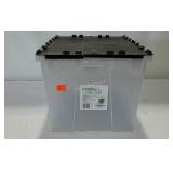 12 gallon flip top tote.