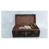 Footlocker with till tray, full of memories,