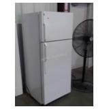 GE Refrigerator, white color, right hand door