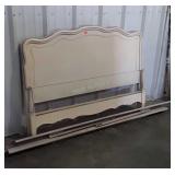Bed, French Prov Full Size with side rails