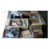 Clothes, books, hygiene supplies, electronics,