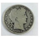 1902 Barber Half Dollar