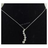 925 Sterling Journey Pendant With 18" Sterling