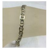 925 Sterling Figaro 9" Bracelet