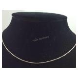 925 Sterling Boxlink 18" Necklace