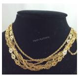 Costume Monet 3-Strand Necklace,   grams, size
