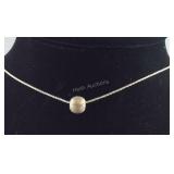 Sterling Silver Petit Brushed Silver Ball