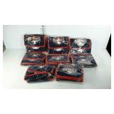 Eight nylon Washington Nationals/Miller Lite lunch