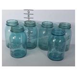 6 1Qt. Ball Perfect Mason Jars