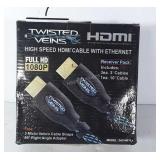 Twisted Veins High Speed HDMI Cable w/ Ethernet