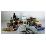 Pantry goods. Oils, soup mixes, sauces,