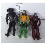 3 Action Figures from Aqua Man