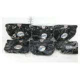 Six nylon Washington Nationals/Miller Lite lunch