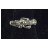 Alligator Ring, size 5