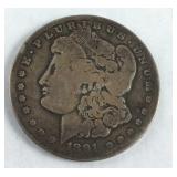 1891-O Morgan Dollar