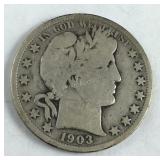 1903 Barber Half Dollar
