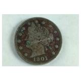 1901 Liberty Head Nickel