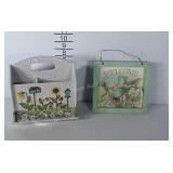 Decor Office Organizer on Lazy Susan, & Hanging