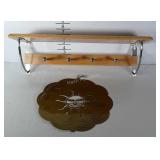 Wall Mount Hanger Rack/ Shelf, & Sun Garden Decor