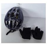 Allez Bicycle Helmut, & Trek Gloves