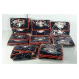 Eight nylon Washington Nationals/Miller Lite lunch