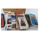 Ephemera, travel related, maps, brochures,  etc.