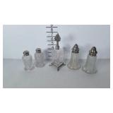 4 Shakers, & a Condiment Decanter