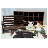 Home decor. Miniature pitcher and bowl sets, wind