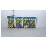 1987 Sesame Street character cars, still in
